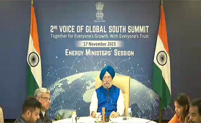 Energy Ministers’ Session of 2nd Voice of Global South Summit