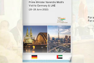 Prime Minister Narendra Modi’s visit to Germany & UAE 
