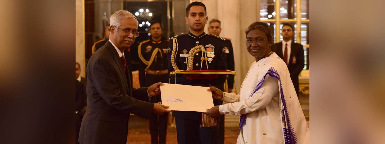 President Smt. Droupadi Murmu received credentials from H. E. Mr. Md. Mustafizur Rahman, High Commissioner of Bangladesh at Rashtrapati Bhavan