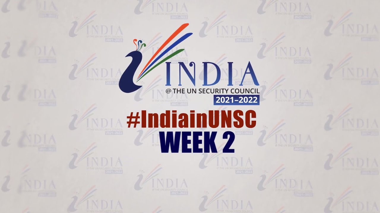 India at UNSC : January 2021 - Week 2