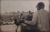 Dr. Ambedkar addressing the gathering on Buddhism, at Diksha Bhoomi Nagpur on 15.10.1956