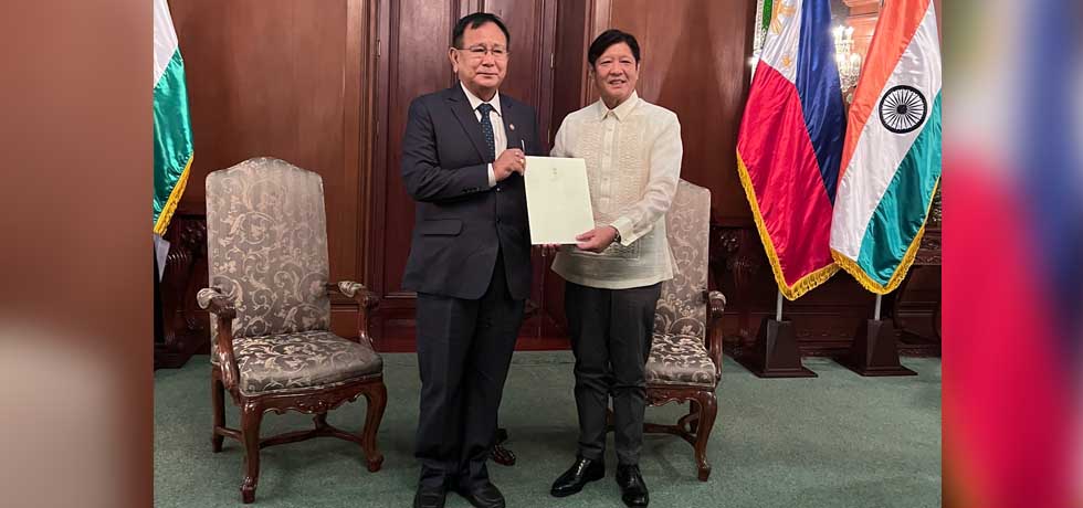 Minister of State for External Affairs Dr. Rajkumar Ranjan Singh called on President of the Philippines, H. E. Mr. Ferdinand Marcos Jr. in Philippines