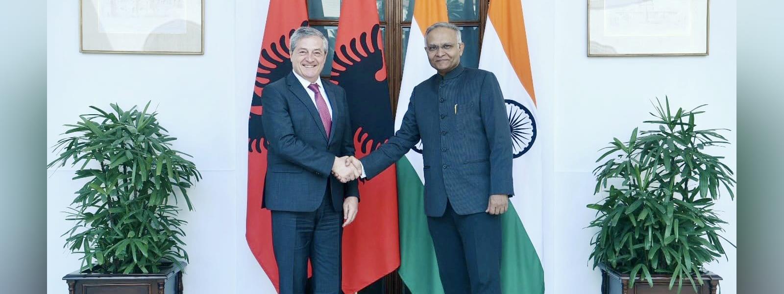 3rd India-Albania Foreign Office Consultations held in New Delhi
