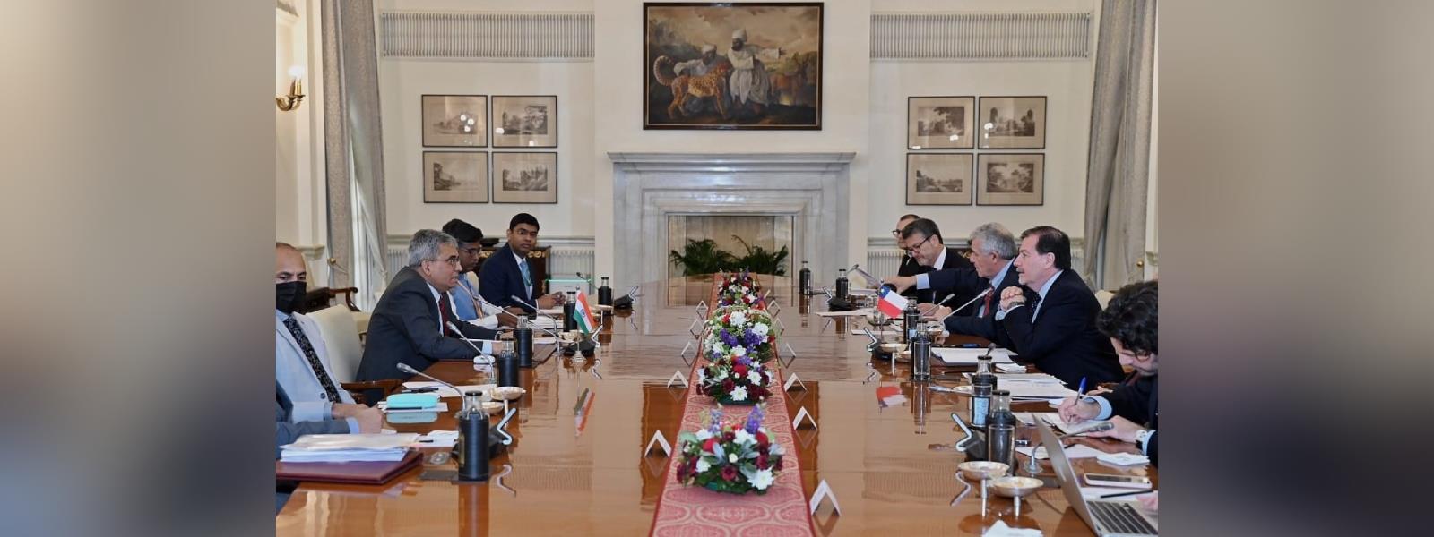 8th India-Chile Foreign Office Consulation held in New Delhi