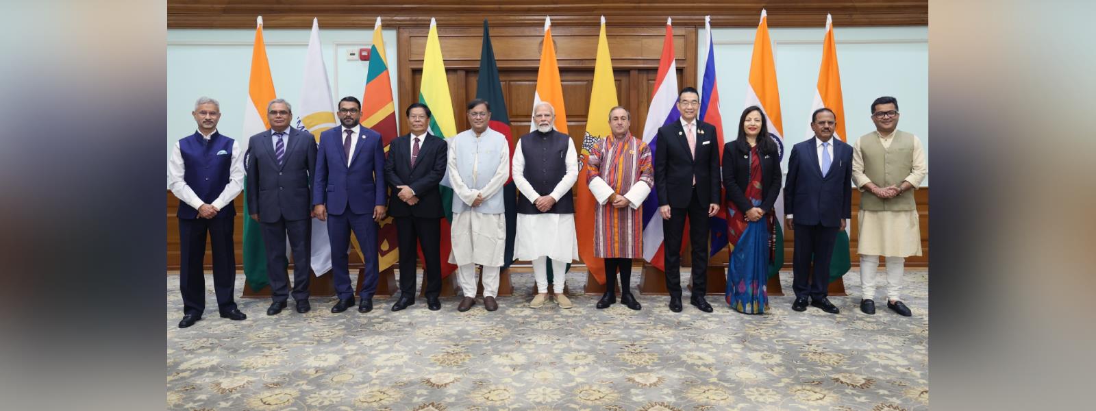 Prime Minister, Shri Narendra Modi met BIMSTEC Foreign Ministers in New Delhi