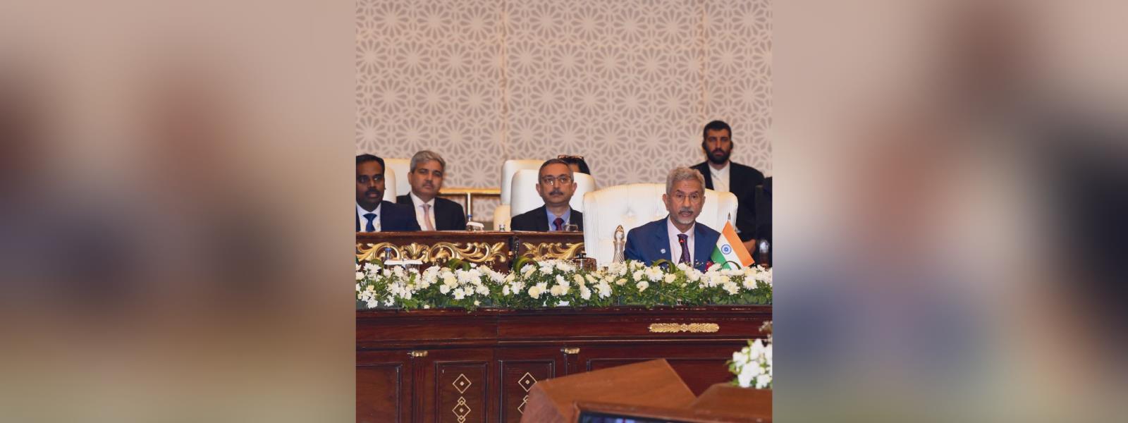 External Affairs Minister, Dr. S. Jaishankar delivered India’s National Statement at the SCO Council of Heads of Government Meeting in Islamabad