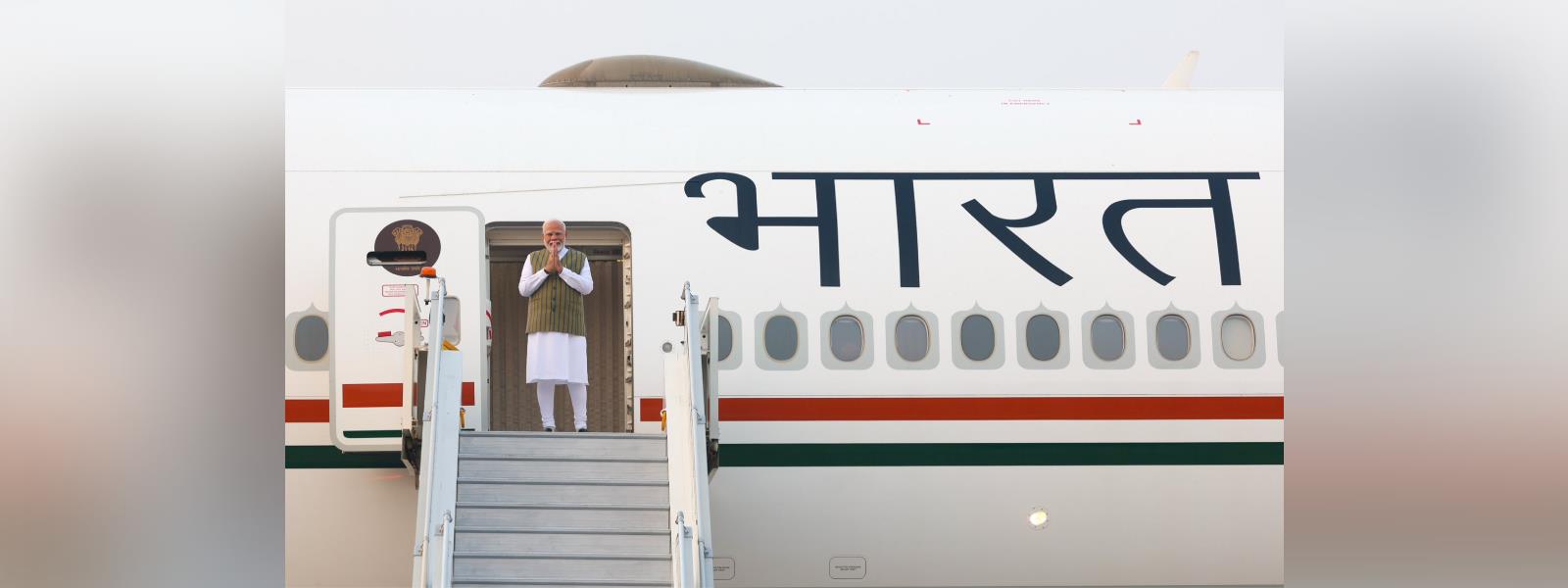 Prime Minister, Shri Narendra Modi departs for Kazan, Russia to attend the 16th BRICS Summit