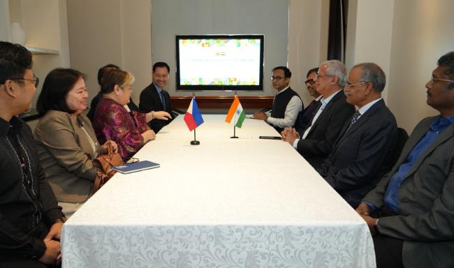 27th ASEAN-India Senior Officials&#39; Meeting co-chaired by Secretary (East), Shri Jaideep Mazumdar and UnderSecretary for ASEAN Affairs The Department of the Republic of Philippines, H.E. Ms. Ma. Theresa P. Lazaro in Manila