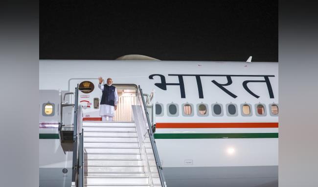 प्रधानमंत्री श्री नरेन्द्र मोदी साइप्रस, कनाडा और क्रोएशिया की सफल यात्रा के बाद नई दिल्ली के लिए रवाना हुए