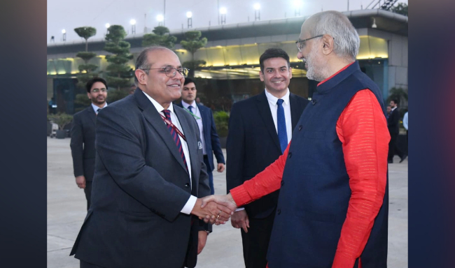 Vice-President, Shri C.P. Radhakrishnan departed for Seychelles to attend the swearing-in ceremony of H.E. Dr. Patrick Herminie, President-elect of the Republic of Seychelles