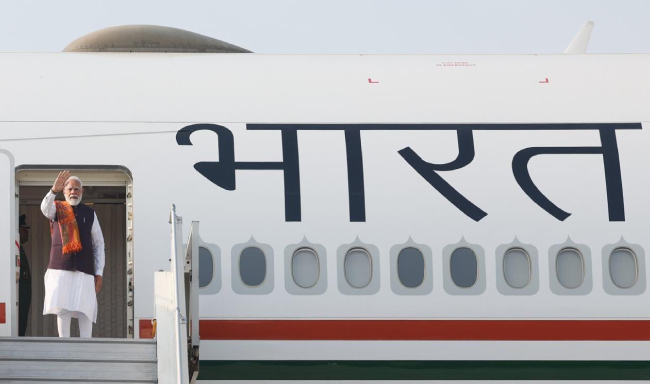 Prime Minister Shri Narendra Modi departed for Kuala Lumpur on an Official Visit to Malaysia