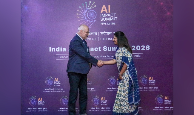 President of Estonia, H.E. Mr. Alar Karis arrived in New Delhi to participate in the India AI Impact Summit