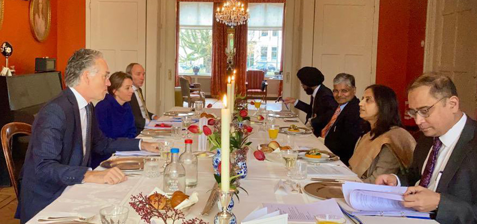 Secretary (West) at the Foreign Office Consultations with Mr. Paul Huijts, Secretary General, Dutch Ministry of Foreign Affairs in The Hague