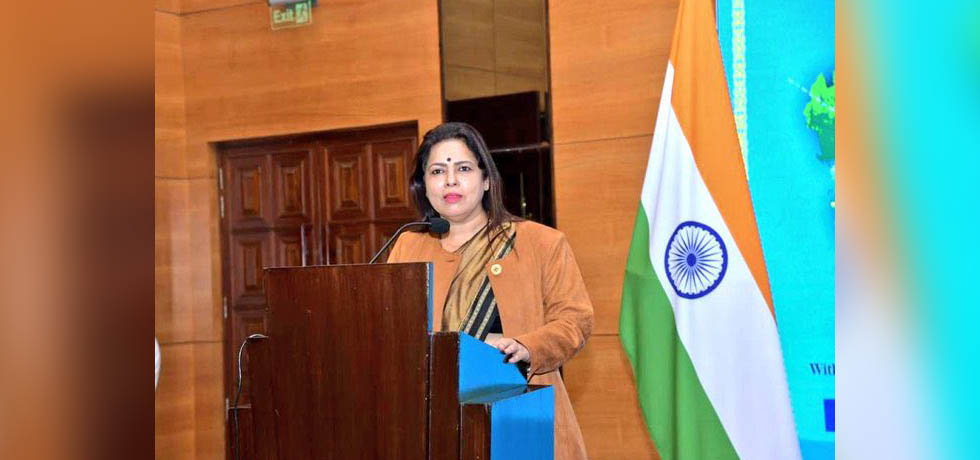 Minister of State for External Affairs, Smt. Meenakashi Lekhi attends National Day event of Kazakhstan as Chief Guest