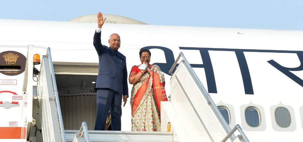 President Shri Ram Nath Kovind embarks on a State Visit to Jamaica & St. Vincent and the Grenadines